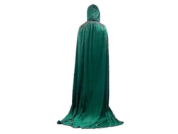 2026-capa Con Capucha Unisex De Terciopelo Largo Para Disfraces De Halloween Y Cosplay