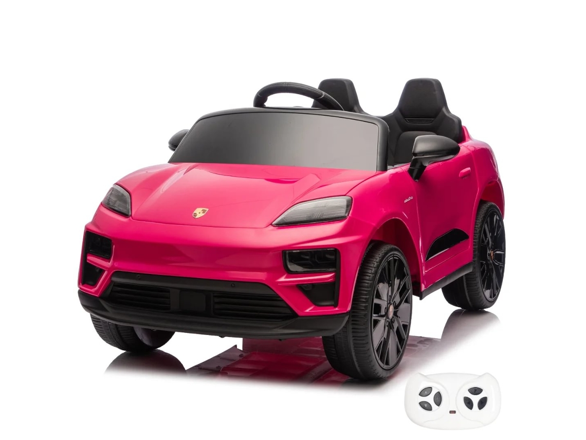 Vehículo Eléctrico Infantil Porsche Macan Turbo Full Option 1 A 6 Años - Vehículo A Batería Con Licencia Oficial, Con Ruedas De Eva, Amortiguadores &amp;