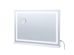 Espejo De Maquillaje Iluminado Succebuy, Bluetooth, 3 Colores, 21,7 Pulgadas