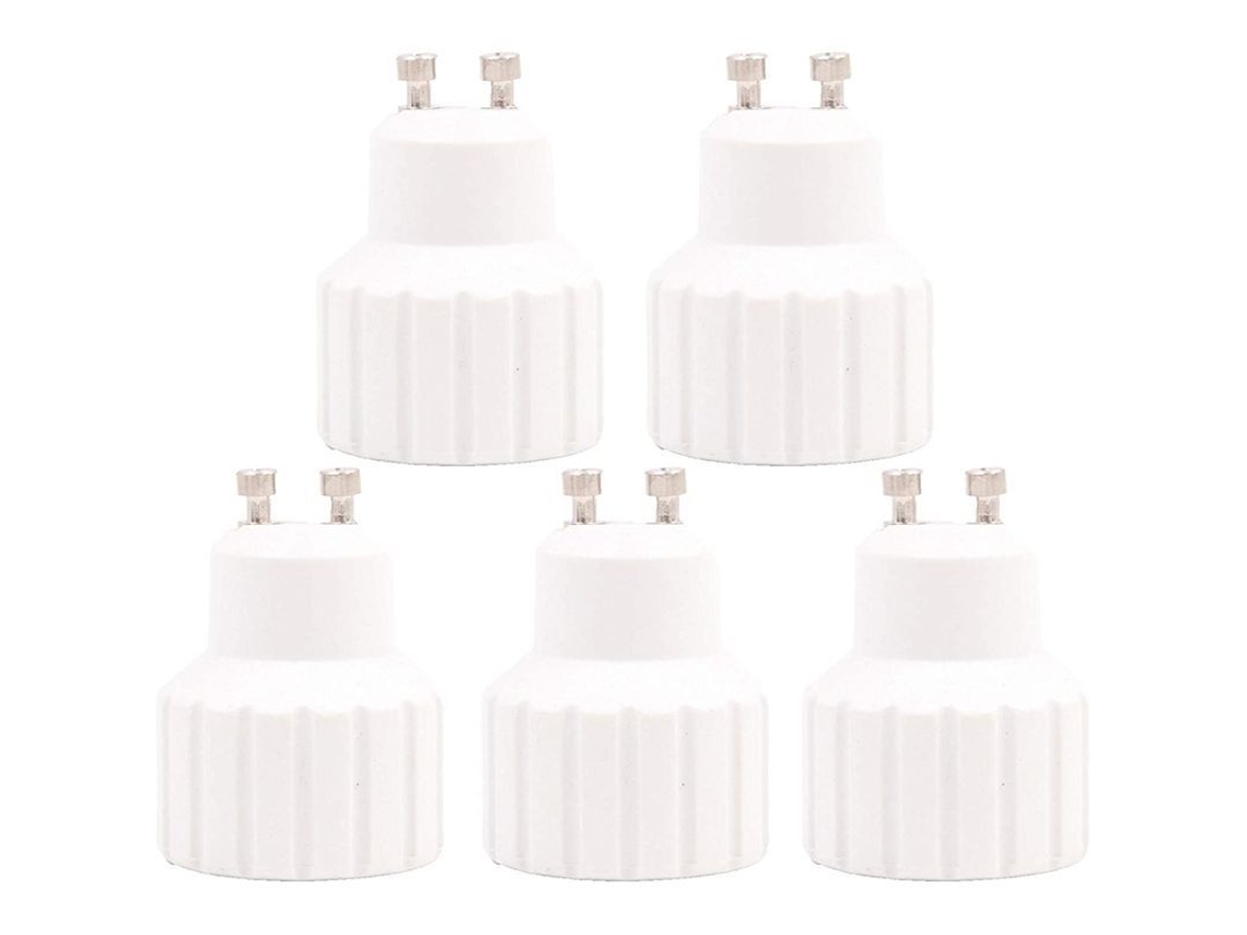 Adaptador De Portalámparas Gu10 A Gu10 Para Bombillas Led Y Halógenas