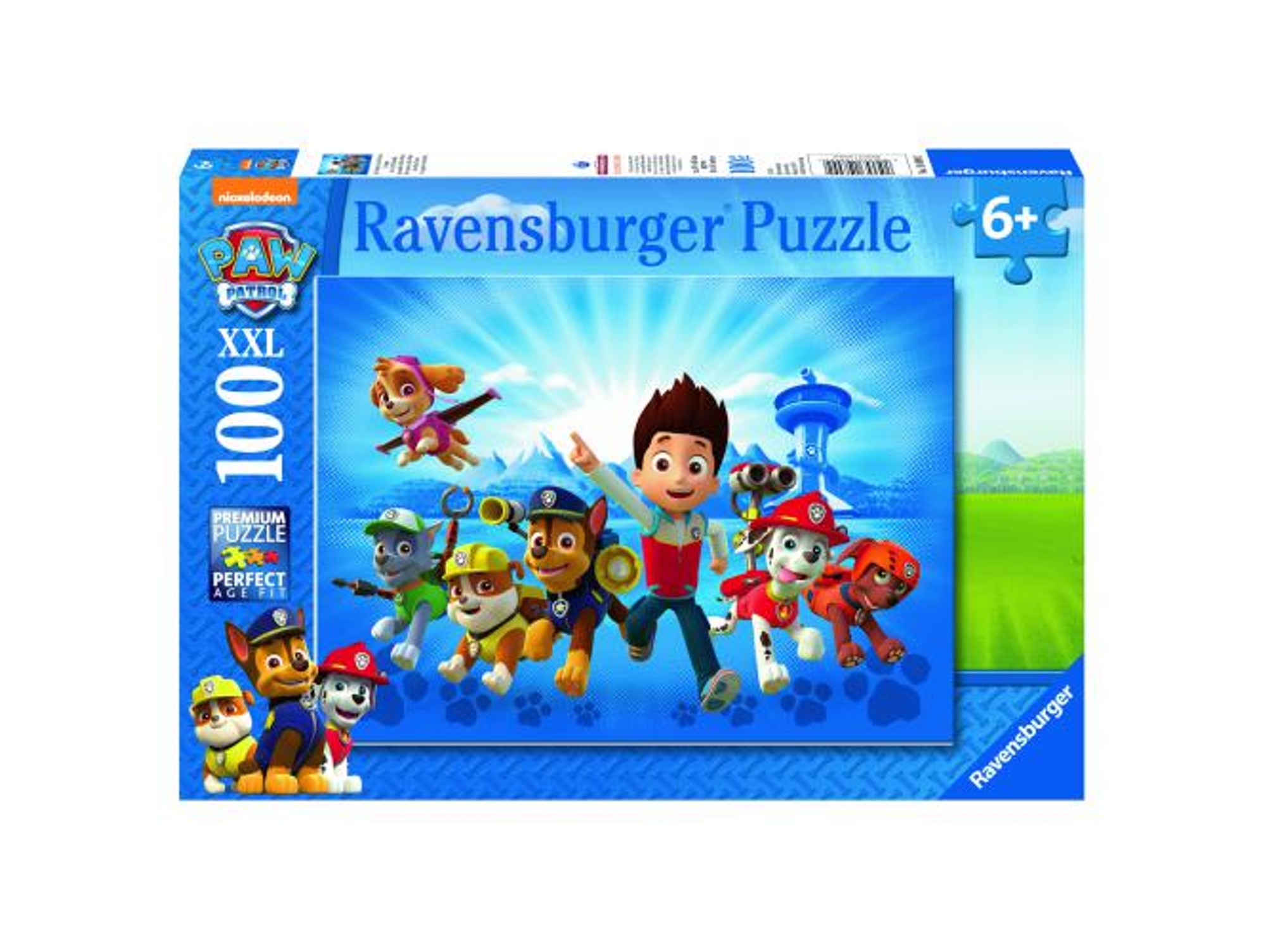 Puzzles RAVENSBURGUER Patrulla Pata (Edad Mínima: 6 - 100 Piezas)