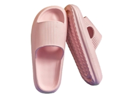 Sandalias blancas de cuña con plataforma para mujer, talla EU39.