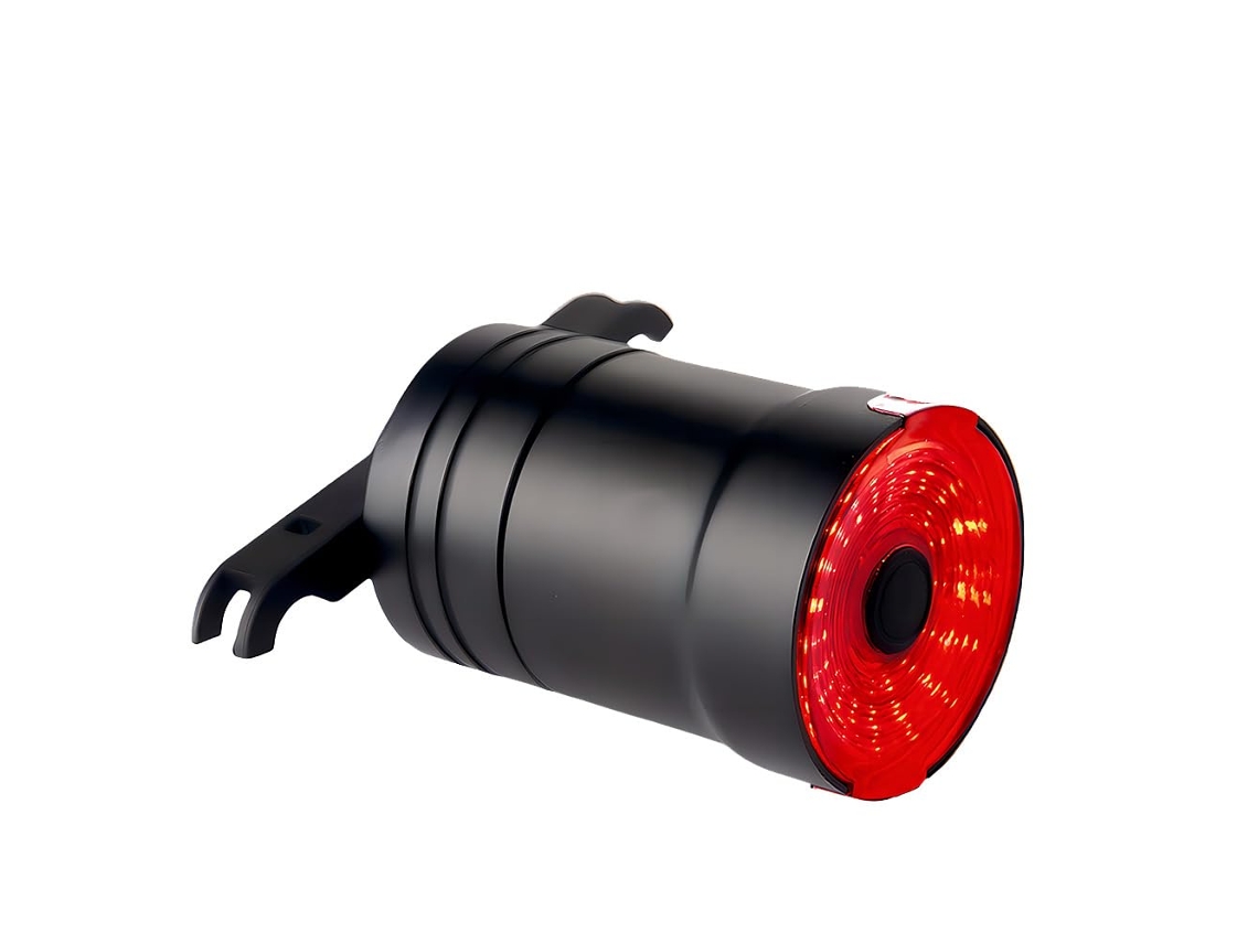Luz trasera de bicicleta para paseos nocturnos, recargable con sensor de freno, ultrabrillante, Jytgalx