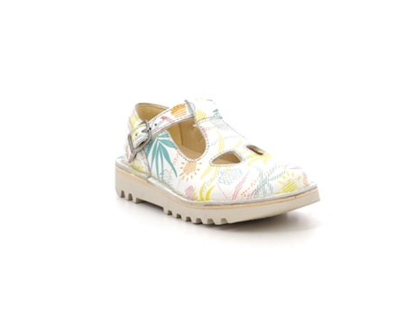 Sandalias de Bebé KICKERS Kick Mary Jane Blanco (24)