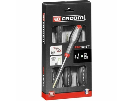 Set de Destornilladores FACOM ProTwist Resistorx ATXR Torx 4 Piezas