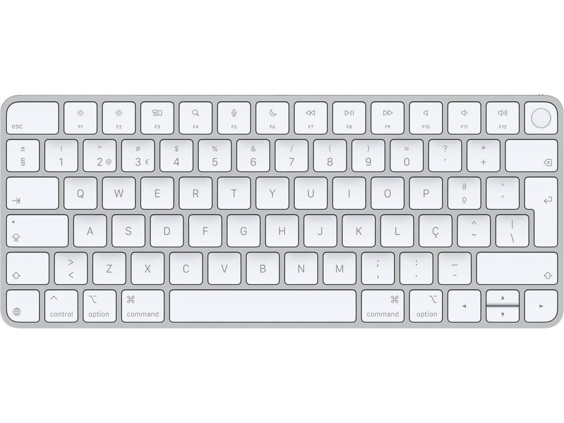Teclado APPLE Magic Touch ID (Distribución en Portugués - Blanco)