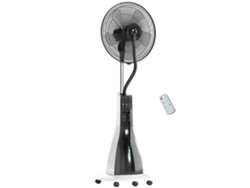 Ventilador Nebulizador, Giro 75°, 3 Velocidades, 3 Modos, Depósito 3l, Blanco/negro