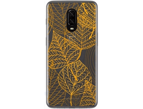 Carcasa OnePlus 6T TUMUNDOSMARTPHONE Hojas Multicolor
