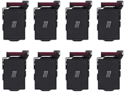 8 Ventiladores De Refrigeración De Cpu, Para Proliant Dl360 G8 Dl360e Dl360p Módulo 654752-