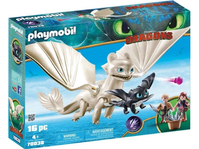 PLAYMOBIL Dragons: 70038 (Edad Mínima: 4 - 16 Piezas)