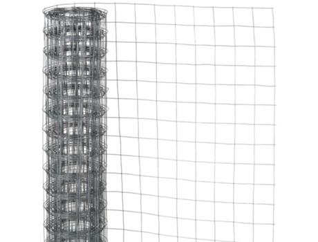 Nature Malla de alambre hexagonal acero galvanizado 0,5x2,5 m 13 mm