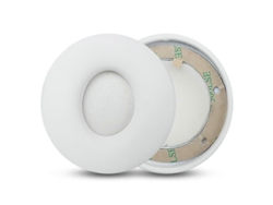 1 par de almohadillas de repuesto de cuero proteico para auriculares Beats Solo Pro