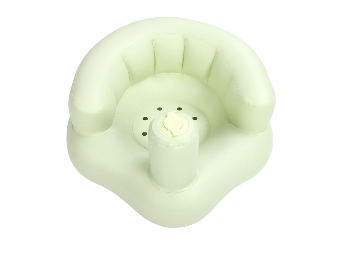 Sillón Hinchable Para Bebé, De Pvc Blando, Portátil, Con Bomba Incorporada Para Bañar Y Alimentar Al Bebé.