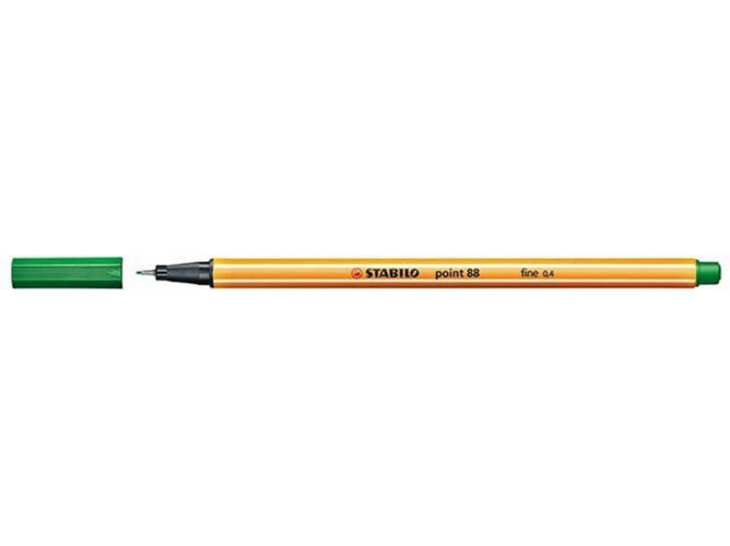 Bolígrafo Fineliner STABILO point 88 Verde