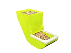 Comedero Colgante De Plástico Para Pájaros, Dispensador De Comida Y Agua Para Jaula, 500 G