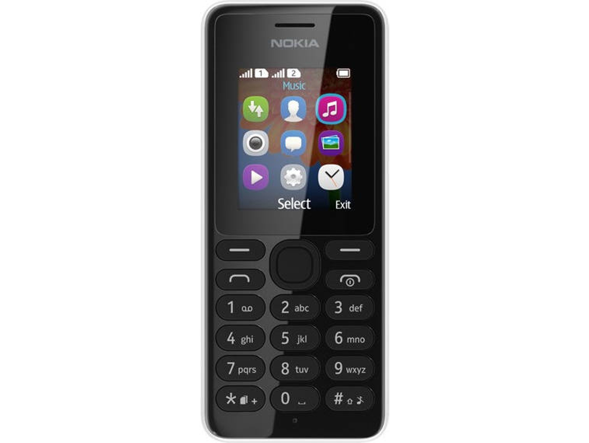 Teléfono móvil NOKIA 108 (1.8'' - 2G - negro)