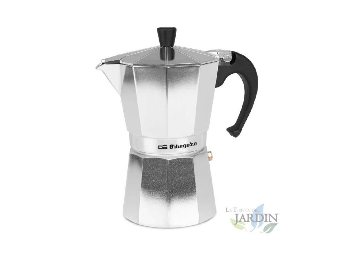 Cafetera Italiana ORBEGOZO Aluminio (6 Tazas)