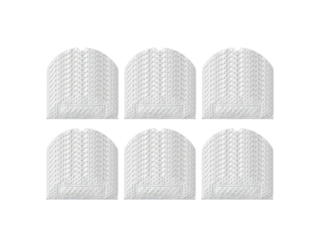 60 peças para esfregona vibratória xiaomi roborock t7s/t7s plus pano descartável