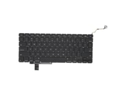 Teclado (para modelos Apple Macbook Pro de 17 pulgadas de 2009 a 2011, para uso como repuesto)