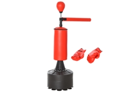 Saco de boxeo vertical ajustable de 155 a 205 cm con accesorios