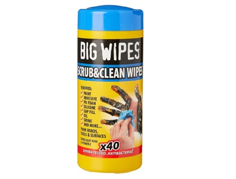 Bote 40 Toallitas Big Wipes MAKUILAND