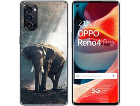 Carcasa Oppo Reno 4 Pro 5G TUMUNDOSMARTPHONE Elefante Multicolor