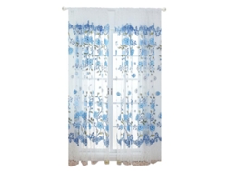 Las nuevas cortinas transparentes hermosas de 1 pieza ALLINLESS
