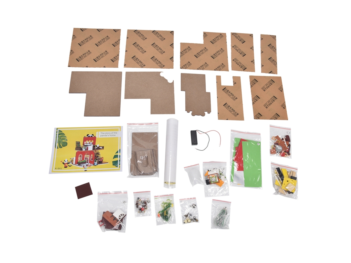 Kit De Casa De Muñecas En Miniatura Con Muebles Para Armar - Regalo De Cumpleaños Para Mayores De 14 Años.