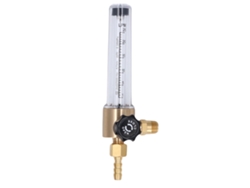 Caudalímetro Industrial De Gas Con Rosca Cónica Npt 1/4-18, Diseño De Bola Flotante De Precisión, Regulador De 1-25 L.