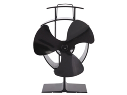 Ventilador ecológico para invernadero con 3 aspas, 3 W, para madera.