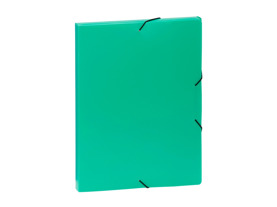 Carpeta Elástica A4 Vikel Opoco Green L/30Mm Plastic 021303