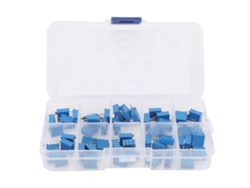Kit De 50 Potenciómetros De Ajuste Multivuelta 3296w Con Resistencia Variable, 10 Valores, 100ω-1mω