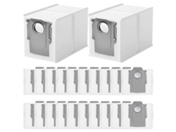 22 Pack Vacuum Dust Bags For Roborock Qv 35a/qrevo S5v/saros 10/10r/q Revo/qrevo S/qrevo Pro/qrevo Maxv Vacuum Parts