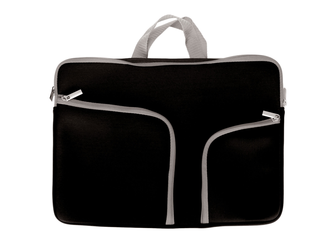 Mochila para portátil de 15,6 pulgadas con correa cómoda, portátil para portátiles de 14/15/15,6 pulgadas, negra YHL