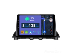 Coche Radio Android Auto Autoradio 8GB RAM 128G ROM CarPlay Navegación GPS Pantalla Táctil RoverOne para Mazda 3 Axela 2014 - 2019