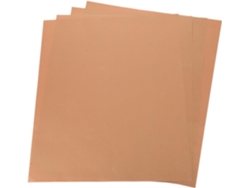 Alfombrillas Ignífugas Para Parrilla Inoomp, 4 Piezas, Color Cobre, Fabricadas En Ptfe Con Superficie Antiadherente,s
