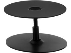 Tapa Redonda Negra Para Puerta De Acero Inoxidable De 67 35 Mm