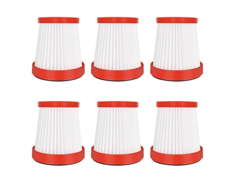 Filtro Hepa de repuesto para Xiaomi Deerma Vc01, aspiradora de mano, filtro Hepa, accesorios para limpiador de polvo, 6 piezas