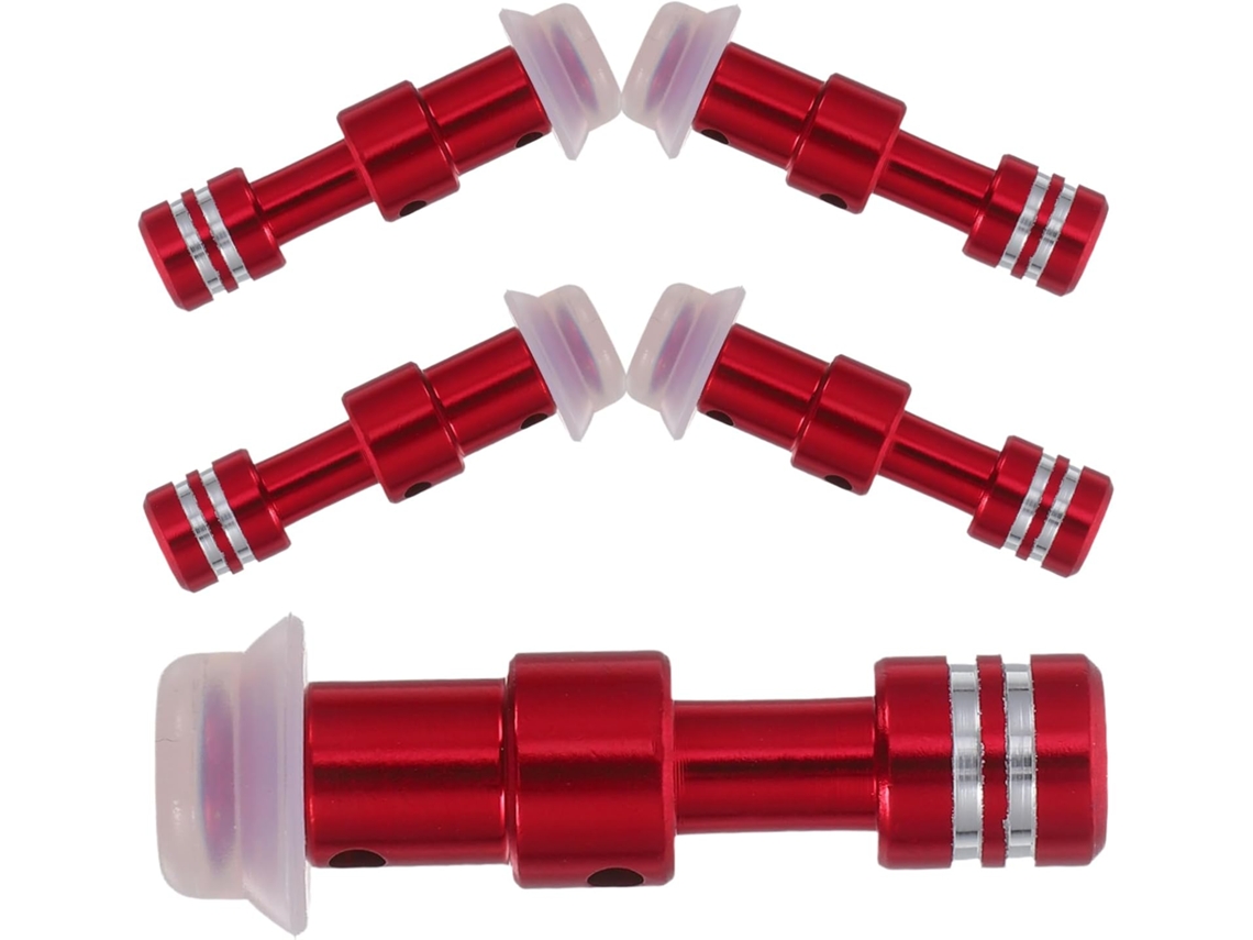 Juego de 5 Válvulas de Vapor para Ollas a Presión con Válvula y Flotador, Repuesto Compatible, Material Silicona y Aluminio Gokoco