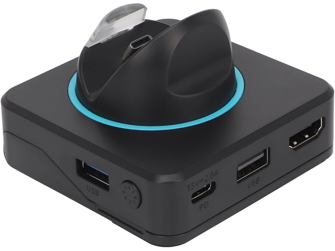 Base De Conexión 5 En 1 Para Televisores Oled, Base De Conexión Portátil Para Tv Con 4k, 3 Puertos Usb Y Toma De Corriente.