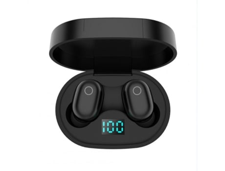 Auriculares Bluetooth True Wireless F2 5.0 estéreo negro