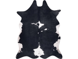 Alfombra de Interior DYWANY LUSZCZOW Vaca G5070-3 (Negro - 100 x 150 cm - Poliéster)