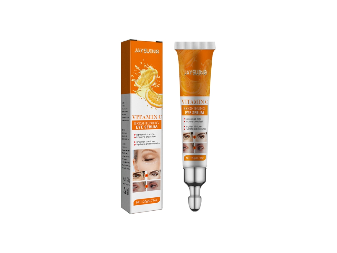 Crema reafirmante para el contorno de ojos con vitamina C.