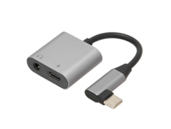 Adaptador de audio digital CHABERLU USB-C a 3,5 mm con fuente de alimentación