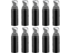 Paquete de 10 botellas vacías de jabón espumoso, champú y dispensador de espuma para viajes, 50 ml, Rosewell