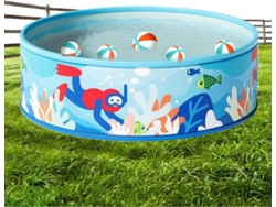 Piscina portátil | Piscina infantil | Piscina redonda y gruesa de PVC para jardín, adultos y patio | Vayotoy