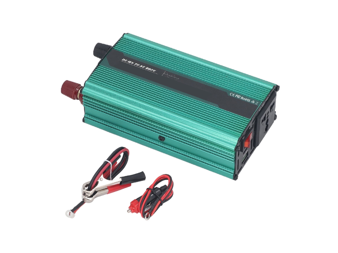 Inversor De Onda Senoidal Pura 300w 12v Cc A 220v Ca Para Solar Y Exterior