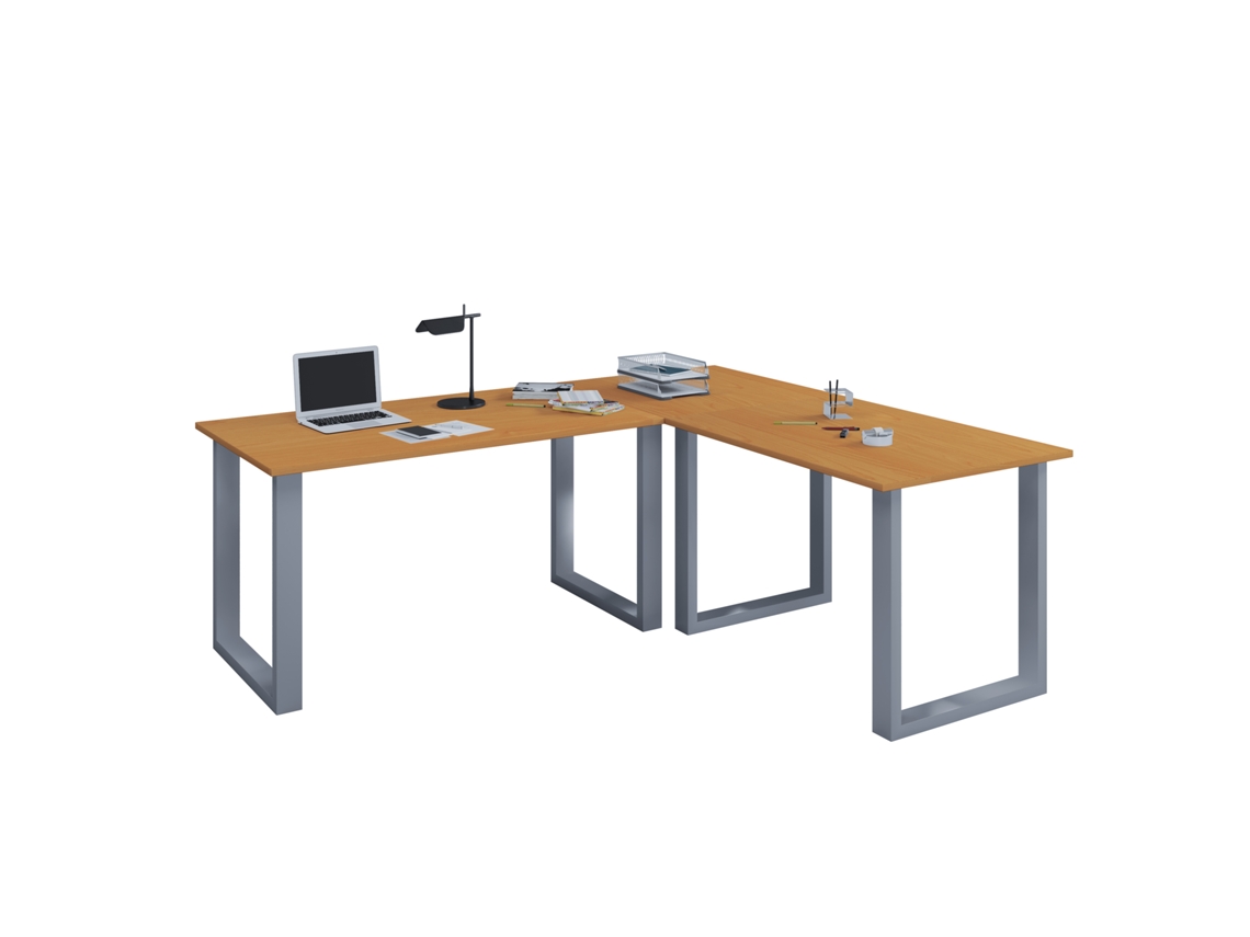 Mesa de esquina en forma de U 190x190x50 cm