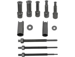 Extractor de cojinetes interiores de motocicleta de 9 x 23 mm, extractor de cojinetes de rueda (5 abrazaderas abiertas)