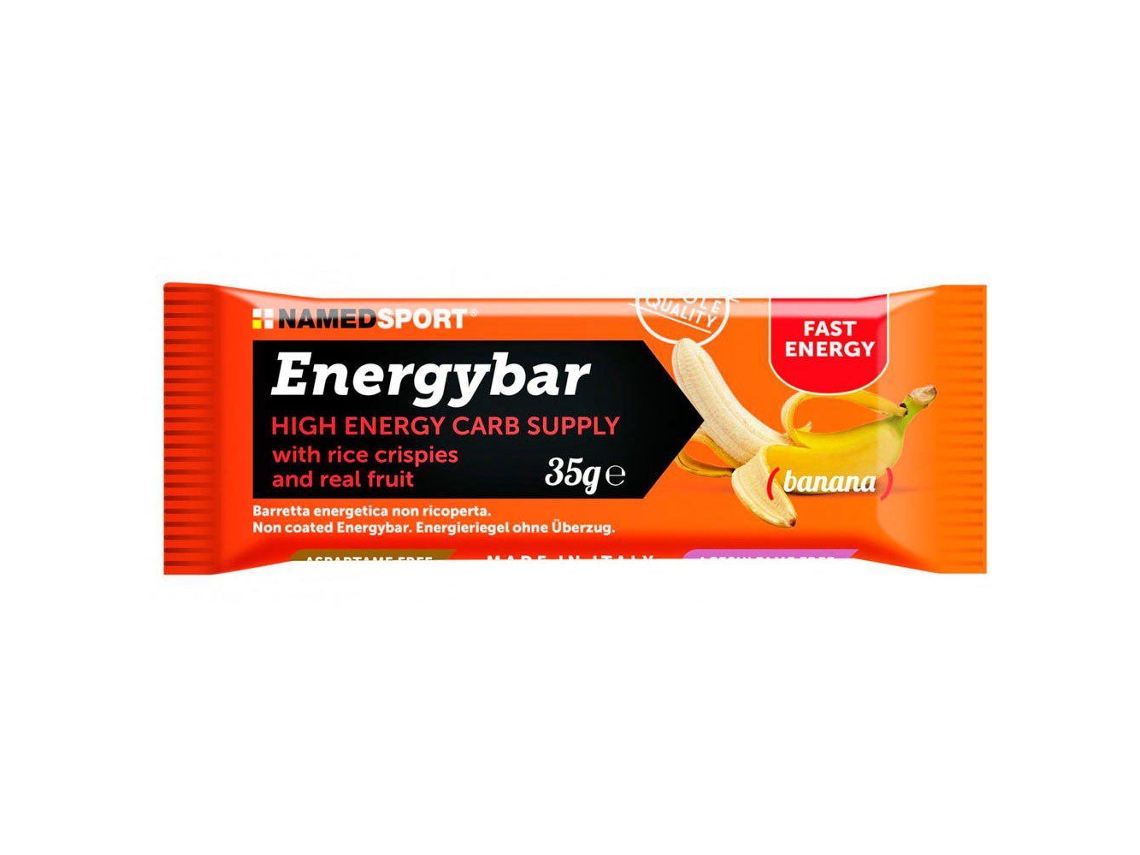 Barrita Energética NAMEDSPORT Energybar Banana (35g)